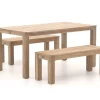 ROUGH-S 160 cm Picknick Sitzgruppe 3-teilig