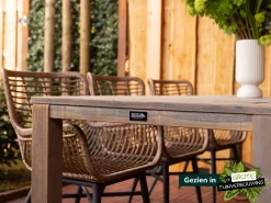 ROUGH-S Gartentisch 220x90x76 cm