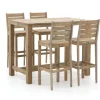 ROUGH-S/ROUGH-X 135 cm Gartenbar-Set 5-teilig