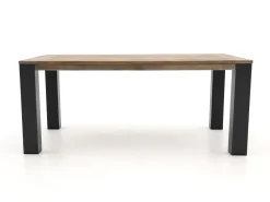 ROUGH-S/ROUGH-X 180 cm Gartenmöbel-Set mit Bank 4-teilig stapelbar