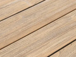 ROUGH-S/ROUGH-X 180 cm Gartenmöbel-Set mit Bank 4-teilig stapelbar