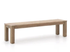 ROUGH-S/ROUGH-X 200 cm Gartenmöbel-Set 4-teilig stapelbar