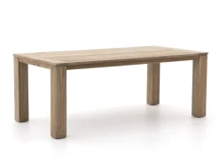 ROUGH-S/ROUGH-X 200 cm Gartenmöbel-Set 4-teilig stapelbar