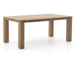 ROUGH-S/ROUGH-X 180 cm Gartenmöbel-Set 5-teilig stapelbar