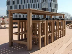 ROUGH-X Bartisch Outdoor 300x80x105 cm