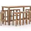 ROUGH-X 180 cm Gartenbar-Set 9-teilig