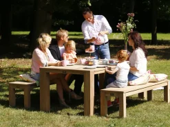 ROUGH-X 240 cm Picknick Sitzgruppe 3-teilig