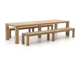 ROUGH-X 320 cm Picknick Sitzgruppe 3-teilig