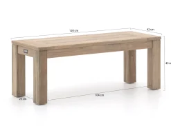 ROUGH-X Picknickbank 120x42x45 cm