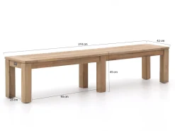 ROUGH-X Picknickbank 210x42x45 cm