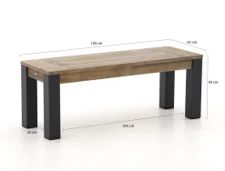 ROUGH-X Picknickbank 120x42x45 cm