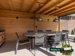 ROUGH-Y Ellips Gartentisch 200x110 cm