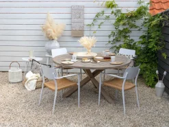 ROUGH-Y Gartentisch ø 120 cm (h:75 cm)
