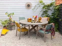 ROUGH-Y Gartentisch ø 120 cm (h:75 cm)