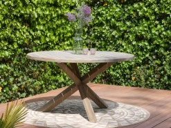 ROUGH-Y Gartentisch ø 150 cm (h:75 cm)