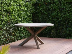 ROUGH-Y Gartentisch ø 150 cm (h:75 cm)