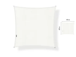 Shadow Comfort Sonnensegel Quadrat 400x400 cm