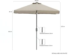 Shadowline Aruba Sonnenschirm ø 250 cm