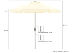Shadowline Aruba Sonnenschirm ø 250 cm
