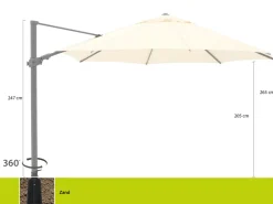 Shadowline Austin Ampelschirm ø 350 cm