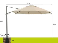 Shadowline Austin Ampelschirm ø 350 cm