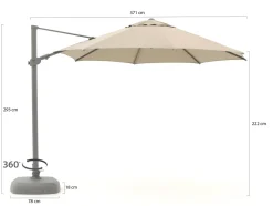 Shadowline Austin Ampelschirm ø 350 cm