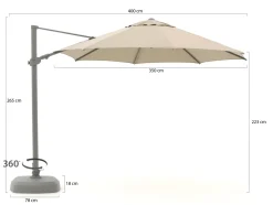 Shadowline Austin Ampelschirm ø 350 cm
