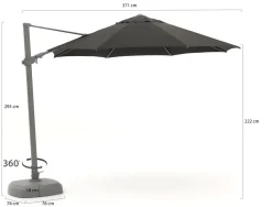 Shadowline Austin Ampelschirm ø 350 cm