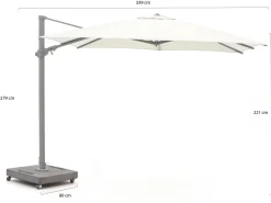 Shadowline Austin Ampelschirm 300x300 cm