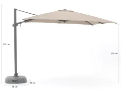 Shadowline Austin Ampelschirm 300x300 cm