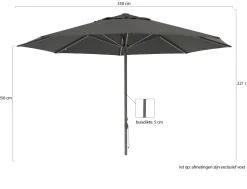 Shadowline Cuba Sonnenschirm ø 350 cm