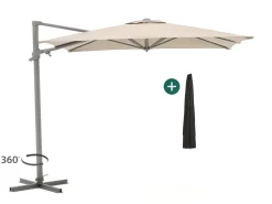 Shadowline Francisco Ampelschirm 300x300 cm