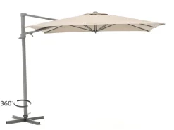 Shadowline Francisco Ampelschirm 300x300 cm