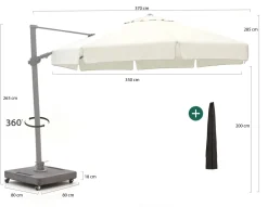 Shadowline Miami Ampelschirm ø 350 cm