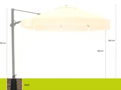 Shadowline Miami Ampelschirm ø 350 cm