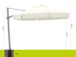 Shadowline Miami Ampelschirm ø 350 cm
