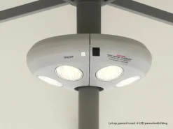 Shadowline Push-up Sonnenschirm 210x150 cm