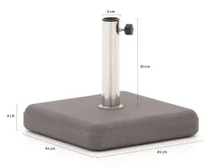 Sonnenschirmständer 35 kg Beton