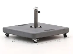Sonnenschirmständer rollbar 125 kg Beton