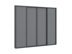 Sonnenschutz-Schiebetüren 300x235 cm für Cedrino Pergola
