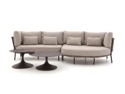 SUNS Bardi/Nova Chaiselongue Lounge-Set 3-teilig links 4-Sitzer