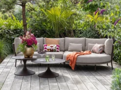 SUNS Bardi/Nova Chaiselongue Lounge-Set 3-teilig links 4-Sitzer