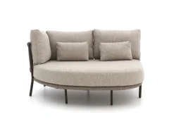 SUNS Bardi/Nova Chaiselongue Lounge-Set 3-teilig links 4-Sitzer