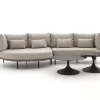 SUNS Bardi/Nova Chaiselongue Lounge-Set 3-teilig rechts 4-Sitzer