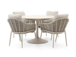 SUNS Casto/Nova ø 120 cm Gartenmöbel-Set 5-teilig