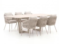 SUNS Dolce/Palermo 240 cm Gartenmöbel-Set 7-teilig