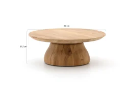 SUNS Farzi Loungetisch ø 80 cm (h: 31,5 cm)