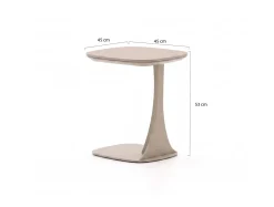SUNS Feroli Loungetisch 45x45x53 cm