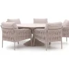SUNS Fiave/Nova ø 150 cm Low Gartenmöbel-Set 6-teilig
