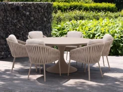 SUNS Nappa/Nova ø 170 cm Gartenmöbel-Set 7-teilig